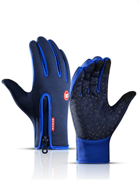 Warm, waterproof fleece gloves with touch-screen ease perfect for smooth, comfortable rides in the cold.