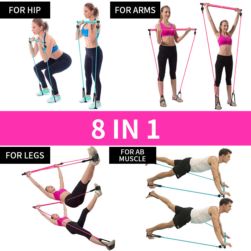 Power Chest Expander Upper Body Strength Pull Trainer