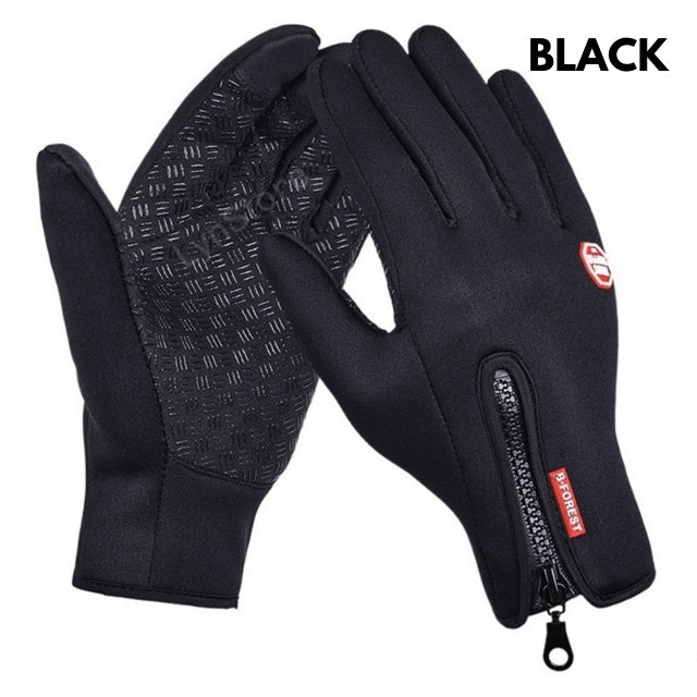 Warm, waterproof fleece gloves with touch-screen ease perfect for smooth, comfortable rides in the cold.