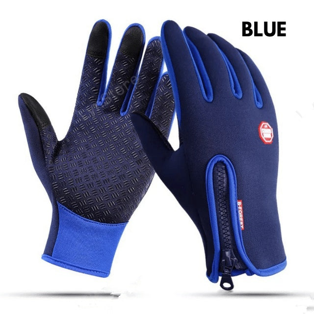 Warm, waterproof fleece gloves with touch-screen ease perfect for smooth, comfortable rides in the cold.