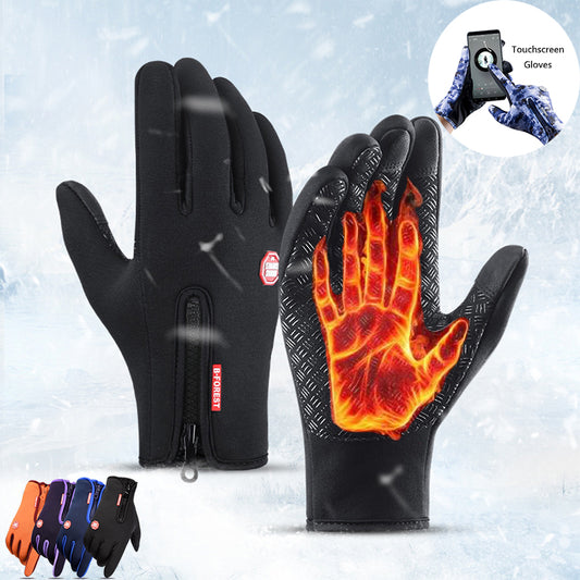 Warm, waterproof fleece gloves with touch-screen ease perfect for smooth, comfortable rides in the cold.