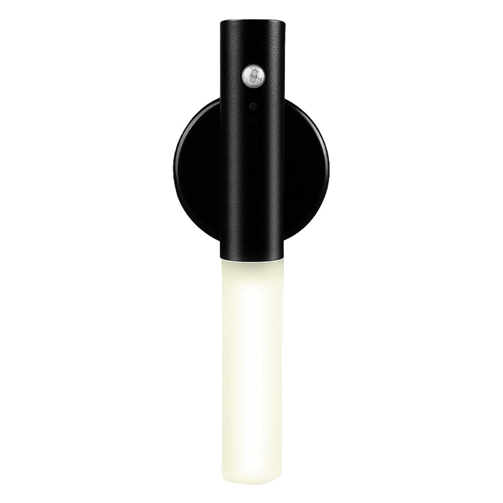 Auto LED USB Magnetic Wooden Wireless Night Light with PIR Motion Sensor Perfect for Corridors, Porches, Cabinets & Walls