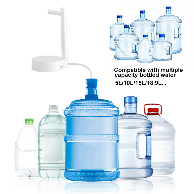 Rechargeable Automatic Water Dispenser Electric Pump for Gallon Bottles