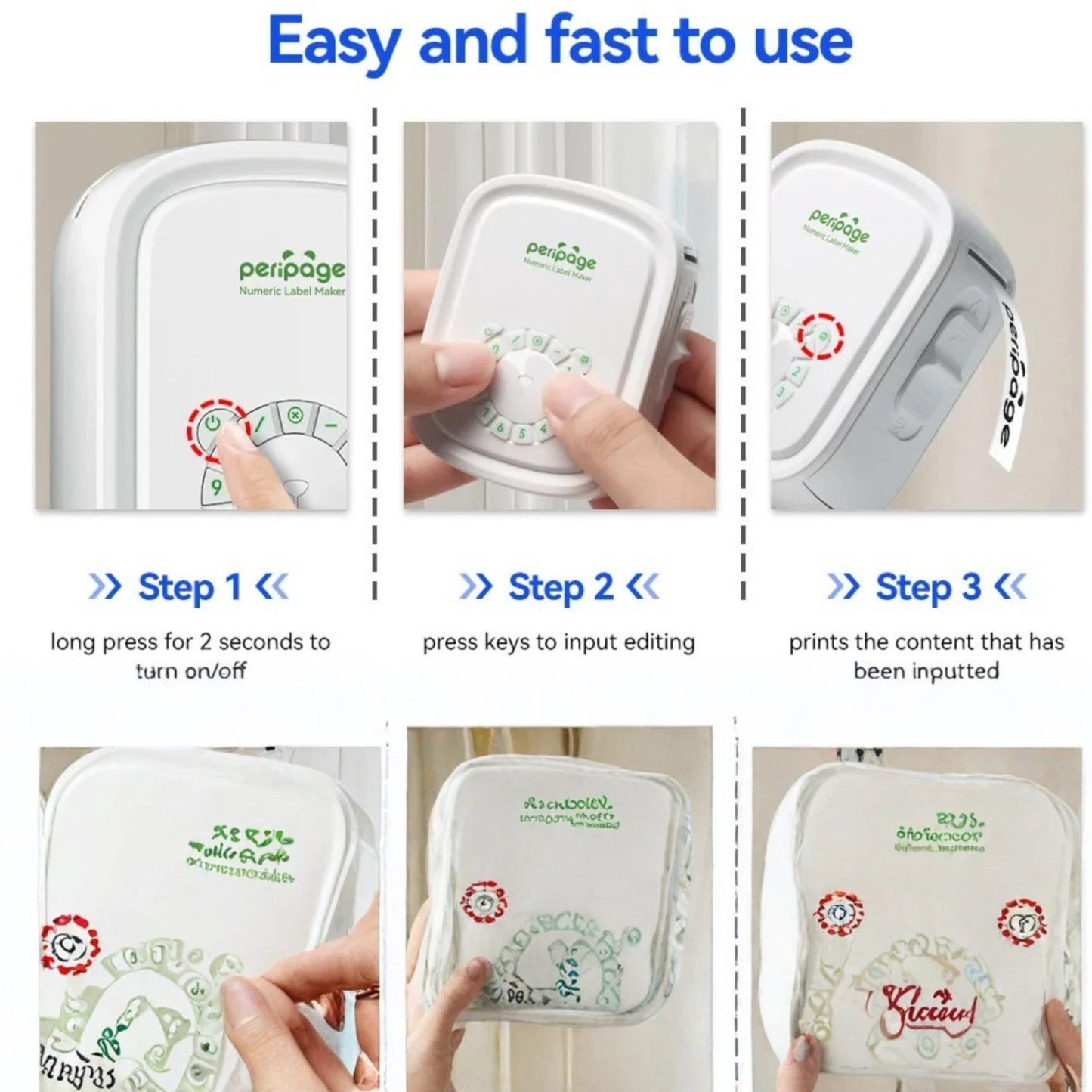 Peripage P10 Pro Mini Pocket Thermal Printer – Bluetooth Label Printing for iPhone & Android