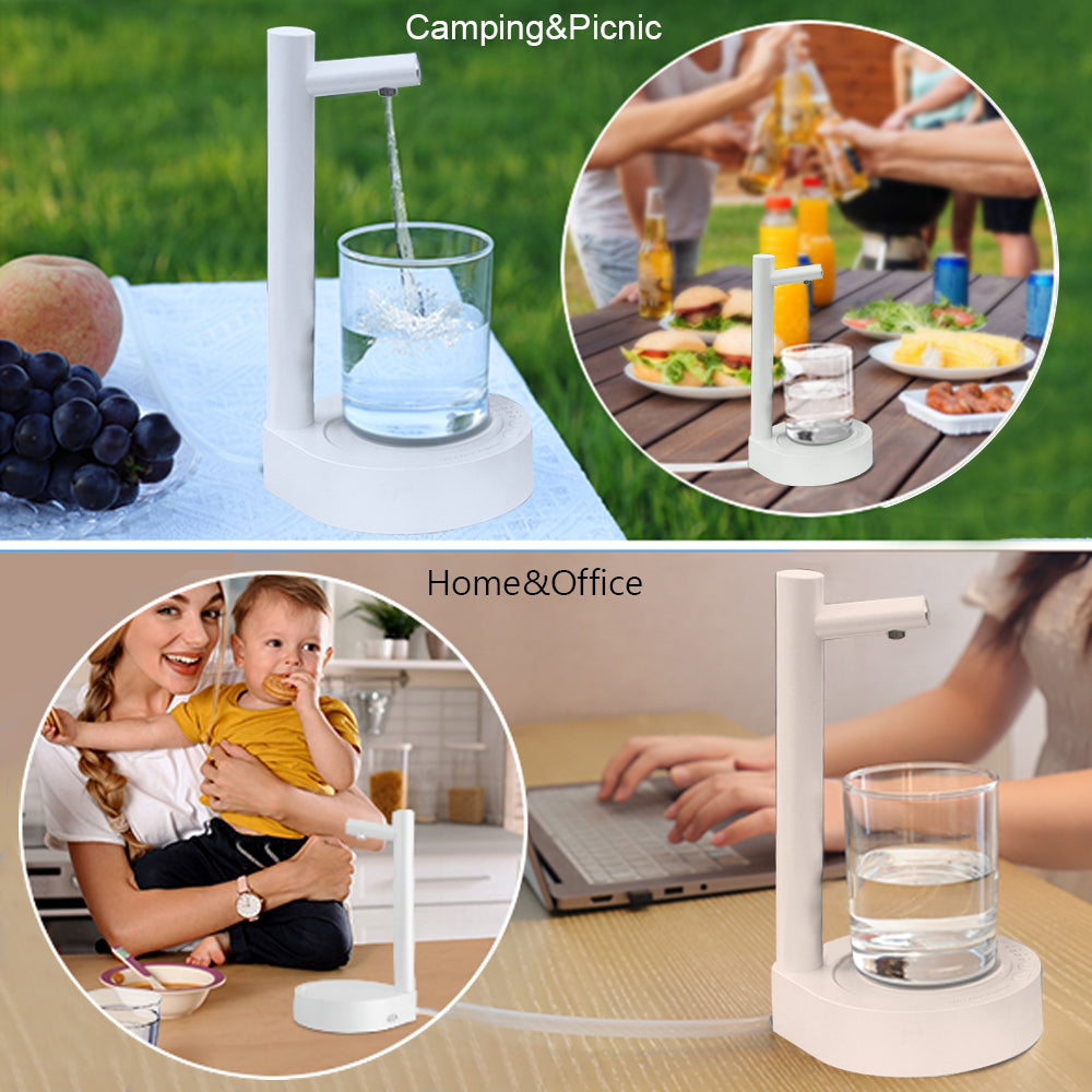 Rechargeable Automatic Water Dispenser Electric Pump for Gallon Bottles